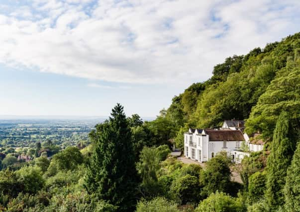 The views from the Cottage in the Wood are impressive.