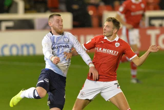 INJURY WOE: barnsley's Ryan Hedges.  Picture: Bruce Rollinson