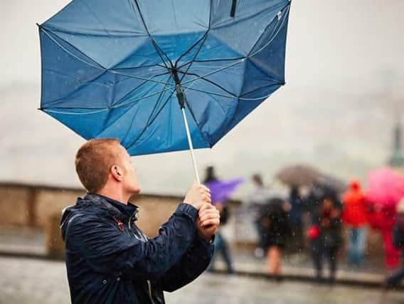 Forecasters are warning gusts of up to 70mph could strike Leeds on Friday