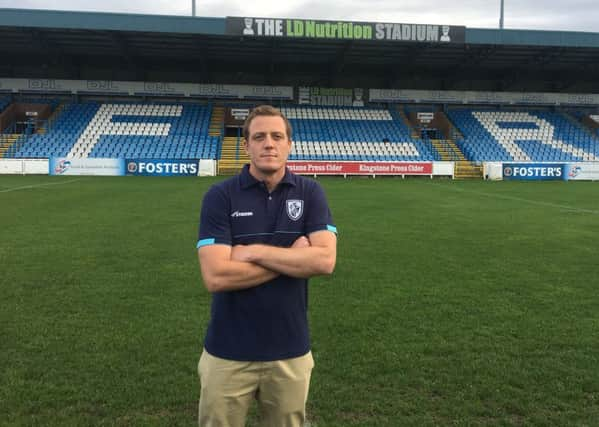 Featherstone Rovers head coach, Ryan Carr. Picture: Ben McKenna