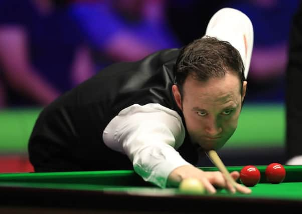 Martin O'Donnell during his match with Ding Junhui.