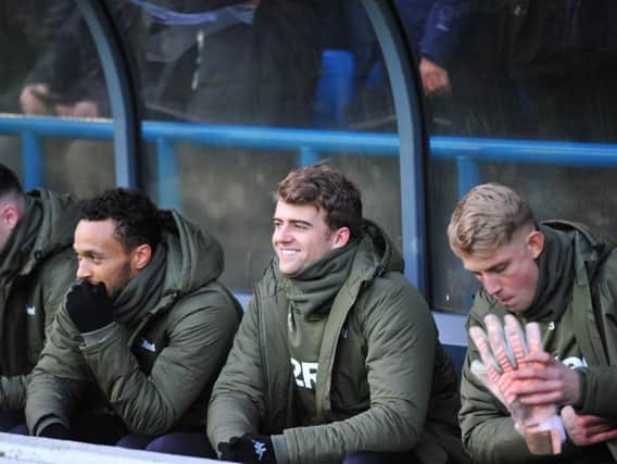 Patrick Bamford, centre.