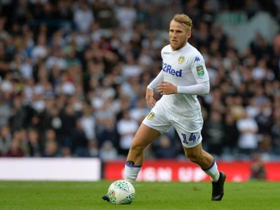 Leeds United midfielder Samuel Saiz.