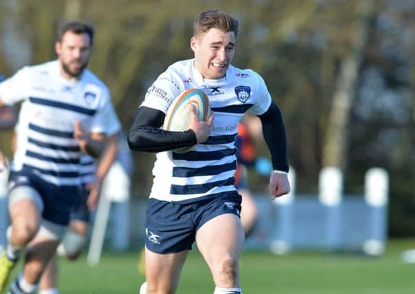 Harry Davey continued his try-scoring form in the Championship Cup (Picture: Bruce Rollinson)