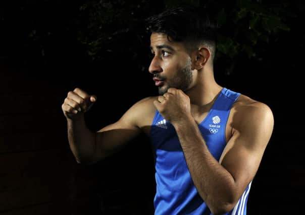 Leeds boxer Qais Ashfaq.