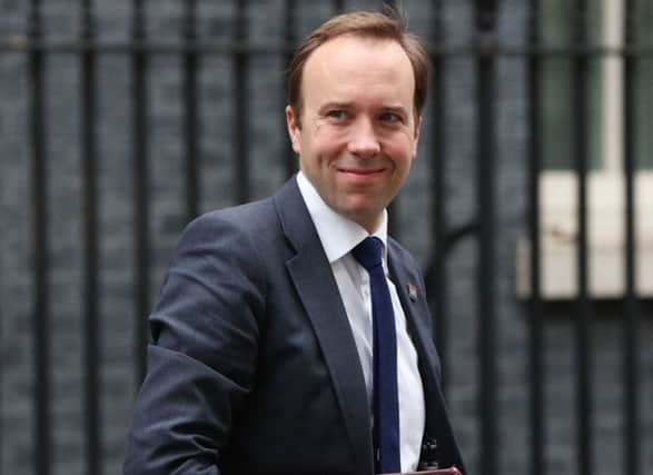 Health and Social Care Secretary Matt Hancock Photo: Jonathan Brady/PA Wire