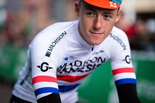 Connor Swift of Madison Genesis during the Tour of Britain (Picture: SWPix.com)