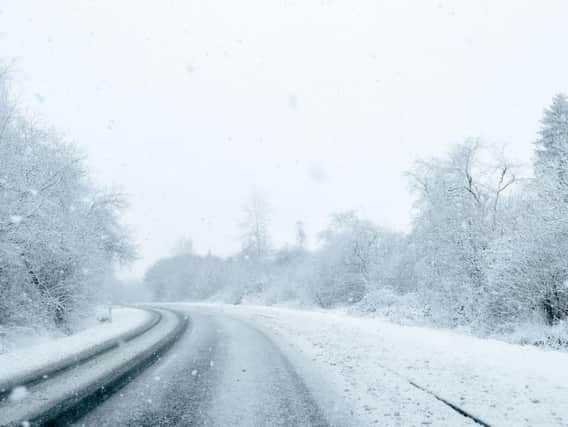 The Met Office has issued a yellow weather warning for ice to Yorkshire, as conditions are set to become icy tonight