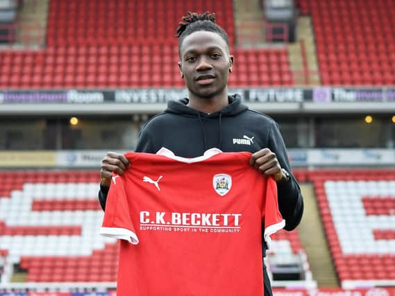 New Barnsley signing Jordan Green.