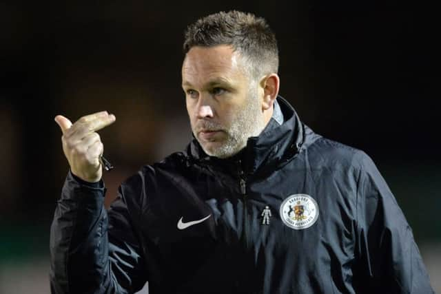 Bradford Park Avenue boss, Mark Bower.
 Picture: Bruce Rollinson