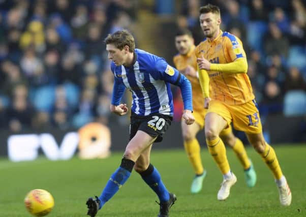 UP FOR THE CUP: Adam Reach, in action against Wigan, is relishing the chance to face FA Cup holders Chelsea. Picture: Steve Ellis