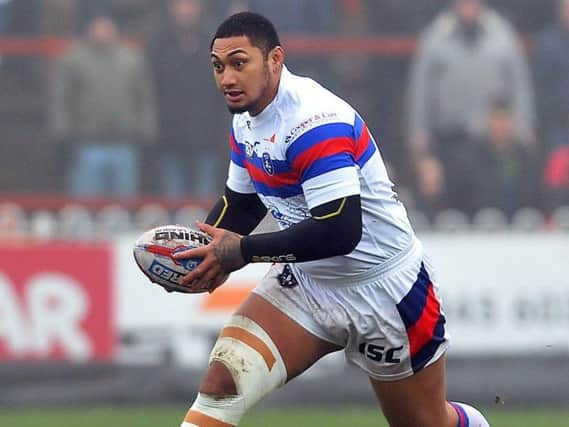 Wakefield Trinity prop Pauli Pauli