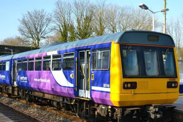 A pacer train at Long Preston.