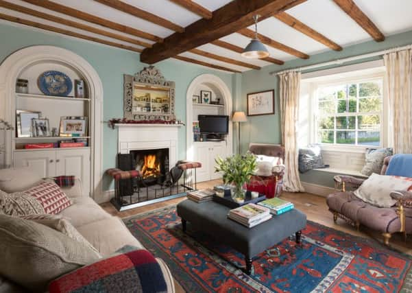 The cosy and characterful sitting room