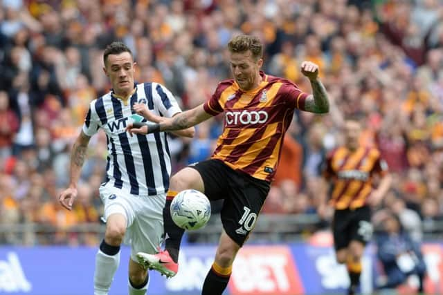 FAMILIAR FACE: Billy Clarke is back at Valley Parade.  Picture: Bruce Rollinson