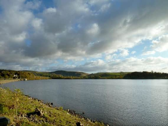 Hollingworth Lake, Huddersfield, where the infected dog had been walked