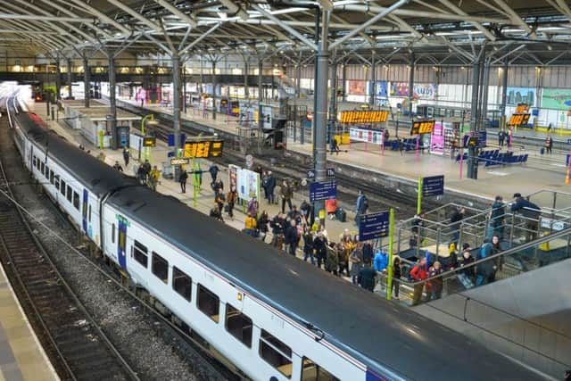 Leeds train station. Picture: SWNS