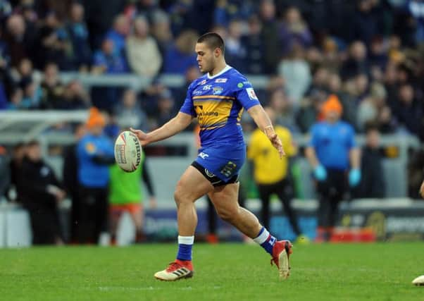 Leeds 
Rhinos' Tui Lolohea.