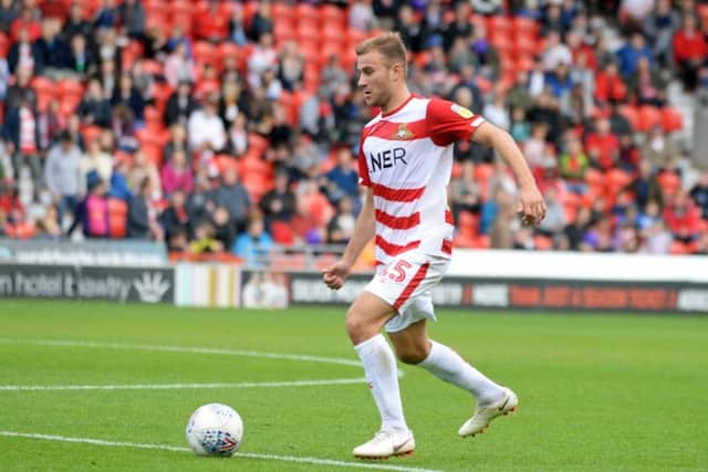 Herbie Kane, scored one and made another in Doncaster's win over Southend United (Picture: Marie Caley)