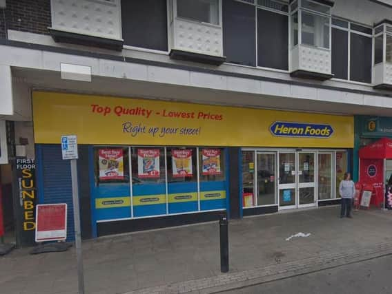 Heron Foods in Town Street. (Credit: Google)