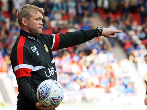 Doncaster Rovers manager Grant McCann