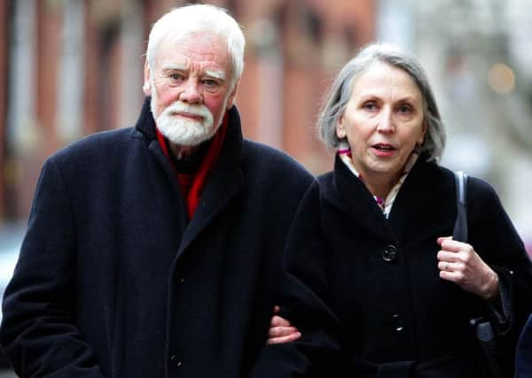 Steph Booth with her late husband Tony.