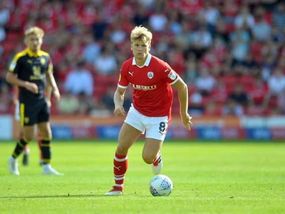 Barnsley midfielder Cameron McGeehan