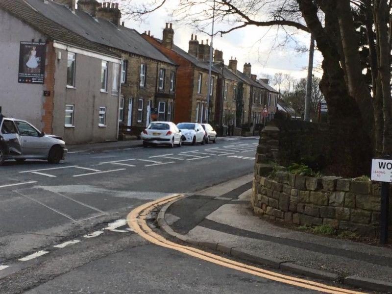 Three car crash on Bradford Road Leeds