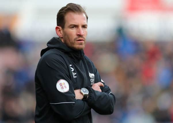 Angry: Huddersfield Town chief Jan Siewert.