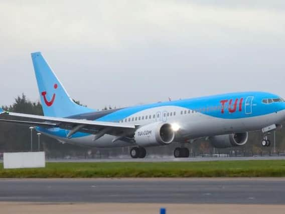 A TUI Airways aircraft