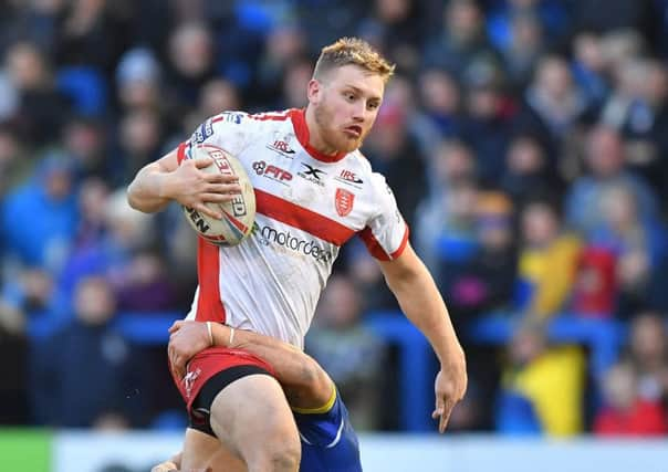 Hull Kingston Rovers' James Greenwood.