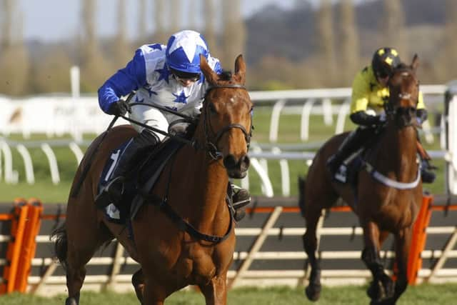 Jonjo O'Neill junior completed a first career double when Annie Mc won at Newbury.