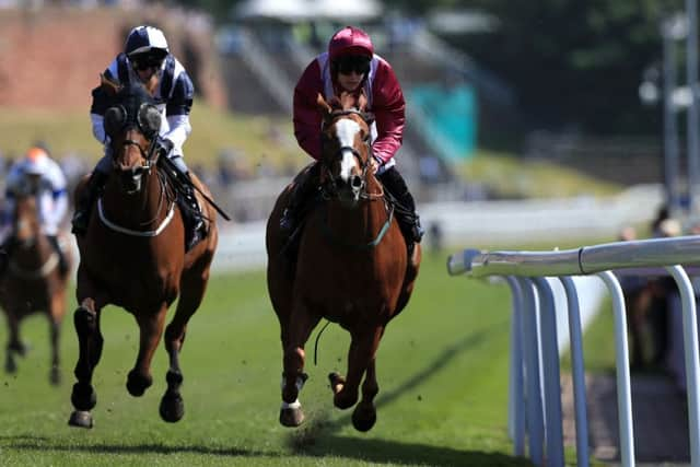 El Astronaute in action at Chester.