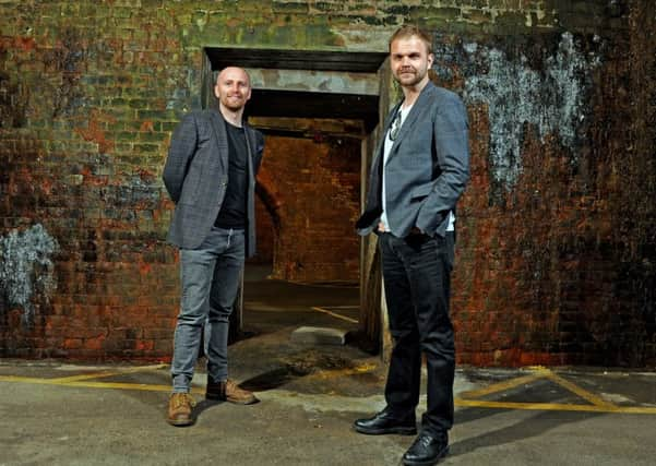 Bradford film makers Sid Sadowskyj and Scott Elliott who have won Best British Film at National Film Awards. Picture Tony Johnson.