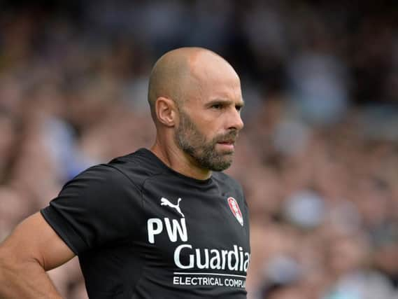 Rotherham United boss Paul Warne.