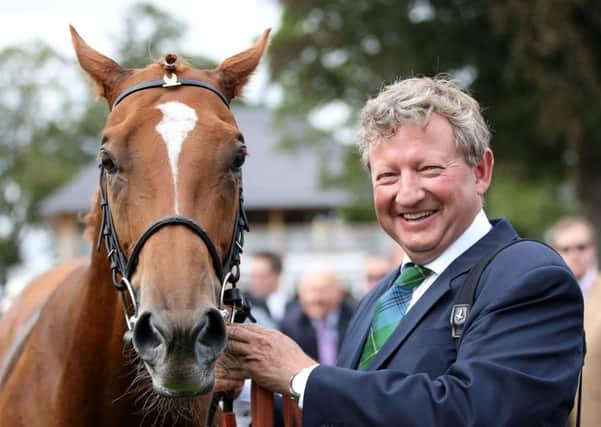 Middleham based racehorse trainer Mark Johnston is opening his yard for the Middleham Open Day on April 19. Mr Johnston became the winning-most trainer in British history last August after Poet's Society won the Clipper Logistics Handicap during Darley Yorkshire Oaks & Ladies Day of the Yorkshire Ebor Festival at York Racecourse. Picture by Tim Goode/PA Wire.