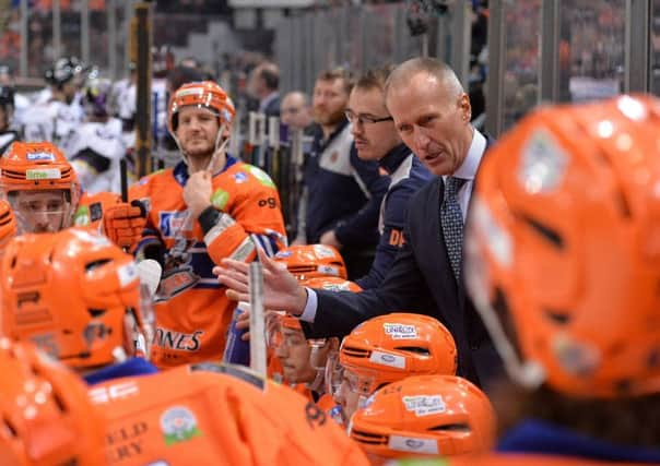 Sheffield Steelers head coach, Tom Barrasso. Picture: Dean Woolley