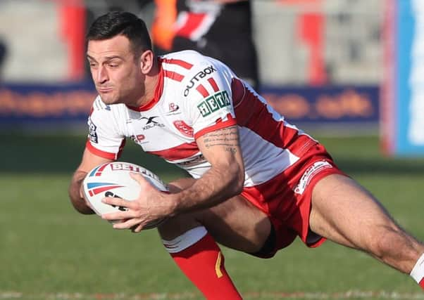 Hull KR's Craig Hall.