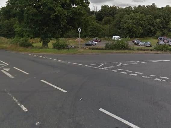 The junction of Denby Dale Road and Branch Road.