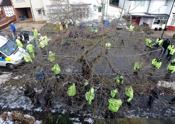 Dozens of police officers were sent out each day to support Operation Quito.