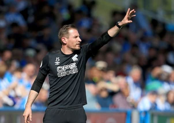 Huddersfiled Town coach Jan Siewert: Staying positive.