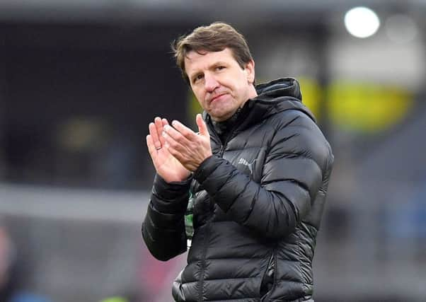 Barnsley head coach Daniel Stendel: Pressing for the top.