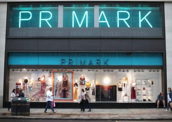 Primark. Pic: Yui Mok/PA Wire