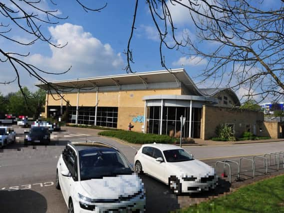 A 17-year-old boy has been arrested following a stabbing outside Harrogate's Hydro leisure facility.