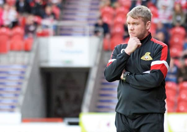 Doncaster Rovers manager Grant McCann.