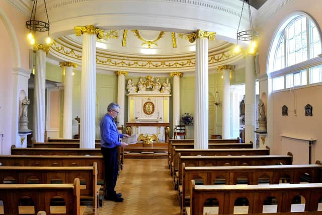 The Bar Convent Chapel, York, where extra exits and an escape tunnel were installed during an era of Catholic persecution. Photo: Gary Longbottom