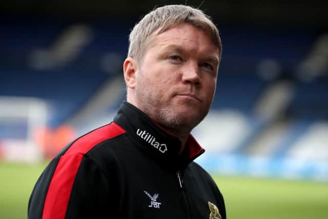 Doncaster Rovers manager Grant McCann.