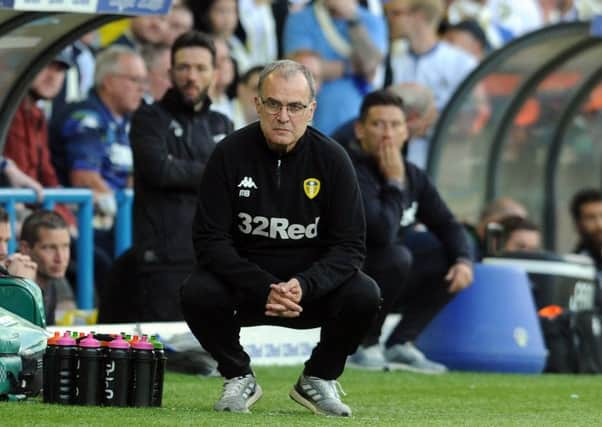 Leeds United head coach Marcelo Bielsa. Picture: Tony Johnson.