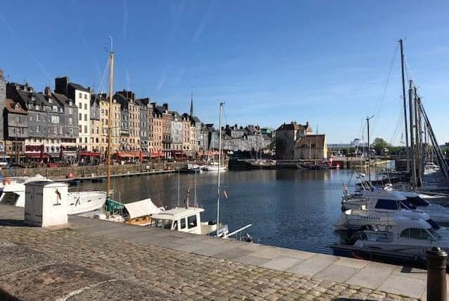 Last port of call: Honfleur in Normandy.