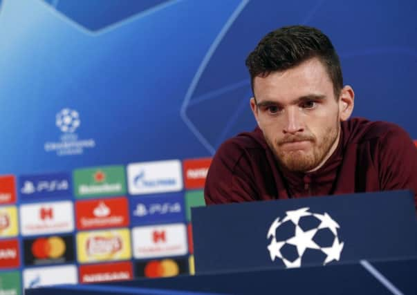 Former Hull City defender Andy Robertson.